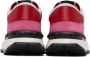 Valentino Garavani Pink Lace Sneakers - Thumbnail 2