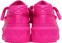 Valentino Garavani Pink One Stud Sneakers - Thumbnail 2