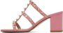 Valentino Garavani Pink Rockstud 60 Heeled Sandals - Thumbnail 3