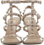 Valentino Garavani Pink Rockstud Cage Sandals - Thumbnail 2