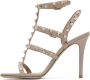 Valentino Garavani Pink Rockstud Cage Sandals - Thumbnail 3