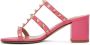 Valentino Garavani Pink Rockstud Heeled Sandals - Thumbnail 3
