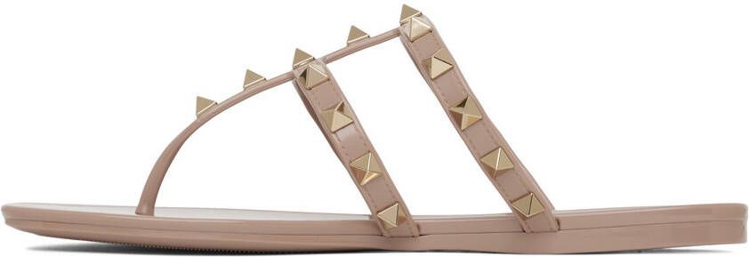 Valentino Garavani Pink Rockstud Sandals