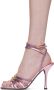 Valentino Garavani Pink Rockstud Strappy Heeled Sandals - Thumbnail 3