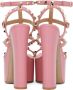 Valentino Garavani Pink Rockstud T-Strap Heeled Sandals - Thumbnail 2
