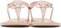 Valentino Garavani Pink VLogo Flat Sandals - Thumbnail 2