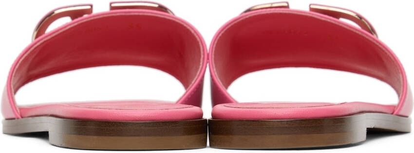 Valentino Garavani Pink VLogo Sandals