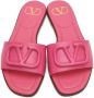 Valentino Garavani Pink VLogo Sandals - Thumbnail 5