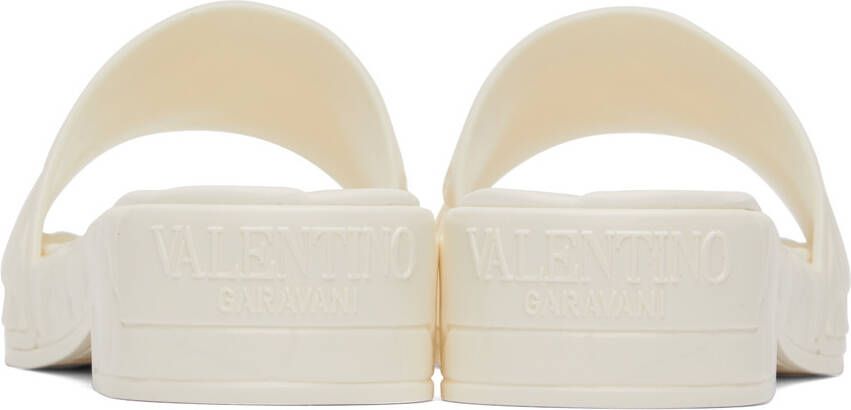 Valentino Garavani White 03 Rose Edition Atelier Heeled Sandals