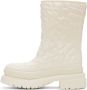 Valentino Garavani White 03 Rose Edition Atelier Mid-Calf Boots - Thumbnail 3