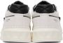 Valentino Garavani White & Black One Stud Sneakers - Thumbnail 2