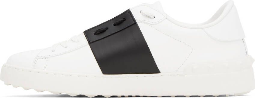 Valentino Garavani White & Black Open Sneakers