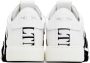 Valentino Garavani White & Black VL7N Low-Top Sneakers - Thumbnail 2