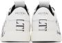 Valentino Garavani White & Black 'VL7N' Sneakers - Thumbnail 2