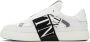 Valentino Garavani White & Black 'VLTN' Low-Top Sneakers - Thumbnail 3
