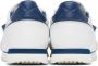 Valentino Garavani White & Blue Stud Around Sneakers - Thumbnail 2