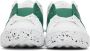 Valentino Garavani White & Green Open For A Change Sneakers - Thumbnail 2