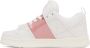 Valentino Garavani White & Pink Open Skate Sneakers - Thumbnail 3