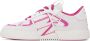 Valentino Garavani White & Pink 'VL7N' Sneakers - Thumbnail 3