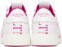 Valentino Garavani White & Pink VL7N Sneakers - Thumbnail 2