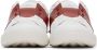 Valentino Garavani White & Red Leather Open Sneakers - Thumbnail 2