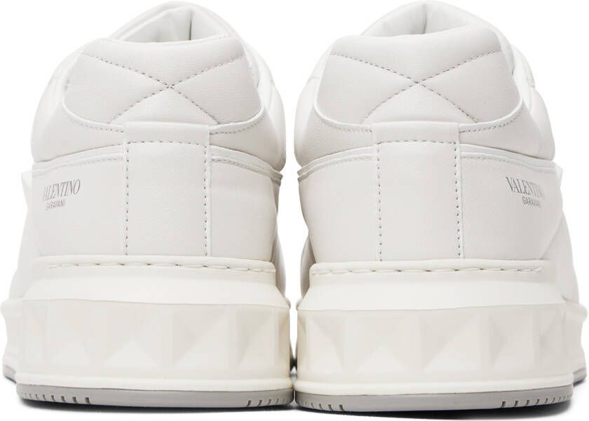 Valentino Garavani White One-Stud Sneakers