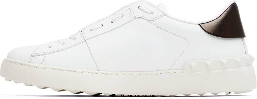 Valentino Garavani White Open Low-Top Sneakers