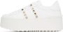 Valentino Garavani White Rockstud Untitled Flatform Sneakers - Thumbnail 2