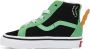 Vans Baby Black & Green Snake Sk8-Hi Sneakers - Thumbnail 3