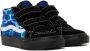 Vans Baby Blue & Black Sk8-Mid Reissu Sneakers - Thumbnail 4