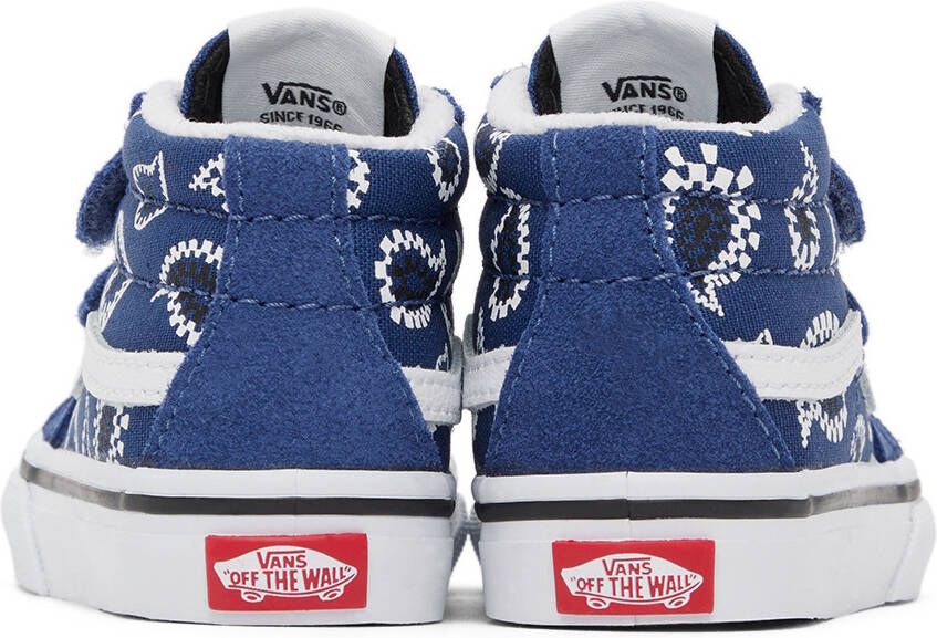 Vans Baby Blue Sk8-Mid Reissue Sneakers