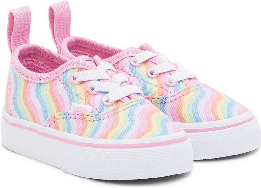 Vans Baby Multicolor Wavy Rainbow Authentic Sneakers 