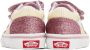 Vans Baby Pink & Off-White Old Skool V Sneakers - Thumbnail 2
