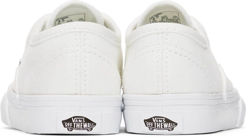Vans Baby White Authentic Sneakers