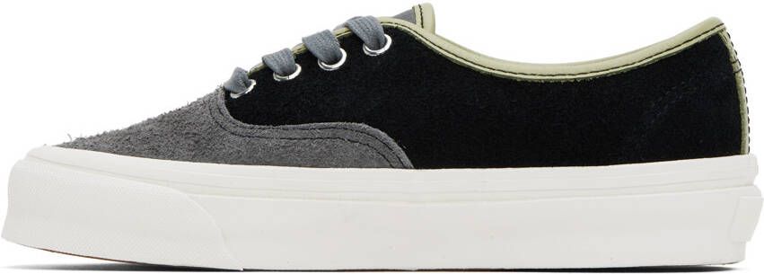 Vans Black & Gray OG Authentic LX Sneakers