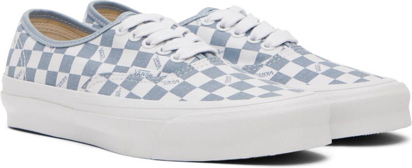 Vans Blue & White OG Authentic LX Sneakers