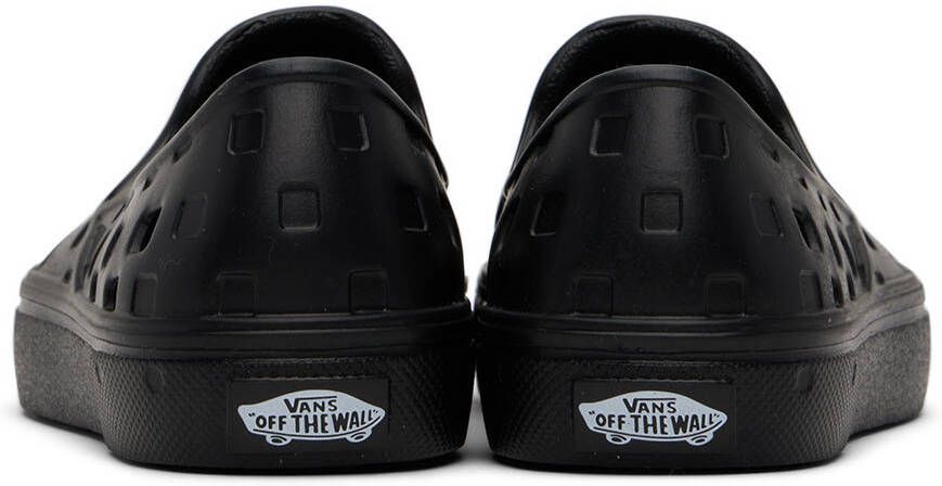 Vans Kids Black Slip-On TRK Little Kids Sneakers