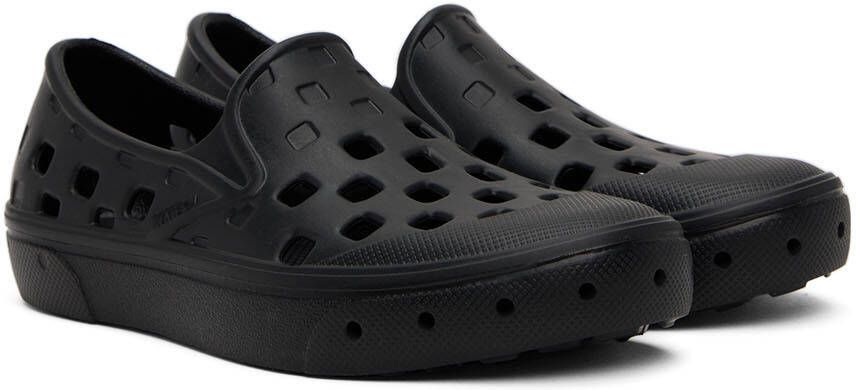 Vans Kids Black Slip-On TRK Little Kids Sneakers