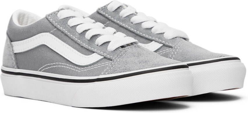 Vans Kids Gray Old Skool Little Kids Sneakers