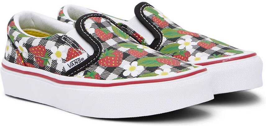 Vans Kids Multicolor Gingham Classic Slip-On Little Kids Sneakers