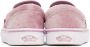 Vans Kids Pink ComfyCush Slip-On V Little Kids Sneakers - Thumbnail 2