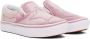 Vans Kids Pink ComfyCush Slip-On V Little Kids Sneakers - Thumbnail 4