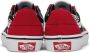 Vans Kids Red & Black SK8-Low Little Kids Sneakers - Thumbnail 2