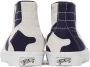 Vans Navy & Off-White Sk8-Hi WP VR3 LX Sneakers - Thumbnail 2