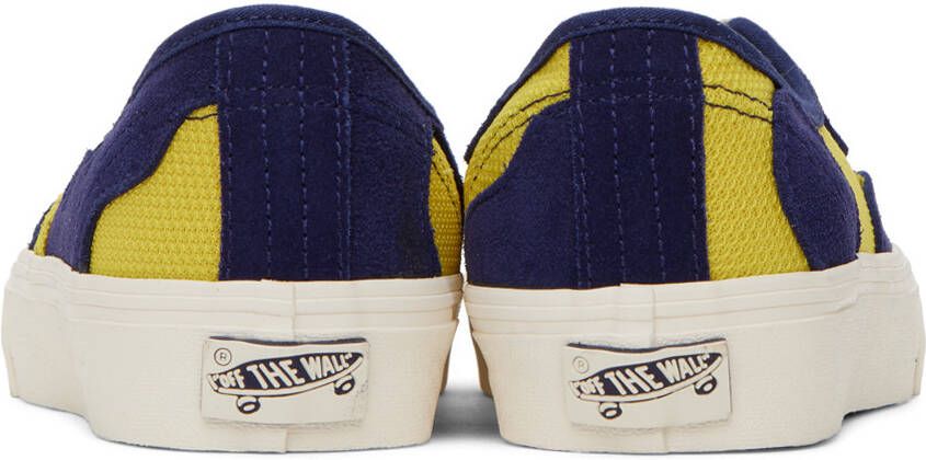 Vans Navy & Yellow Authentic VR3 Sneakers