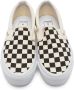 Vans Off-White & Black OG Classic Slip-On LX Sneakers - Thumbnail 9