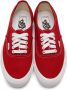 Vans Red OG Authentic LX Sneakers - Thumbnail 8