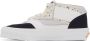 Vans White & Navy OG Half Cab Sneakers - Thumbnail 3