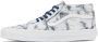 Vans White OG Sk8 Mid LX Distress Sneakers - Thumbnail 3