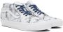 Vans White OG Sk8 Mid LX Distress Sneakers - Thumbnail 4